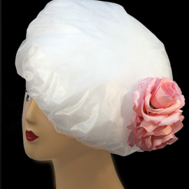 1011 - One perfect Rose, Shower Cap