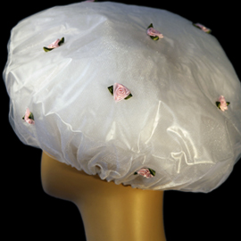 Designer Shower Caps - 115 - Flower Girl (baby roses)