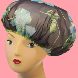 843 -Water lily, Shower Cap