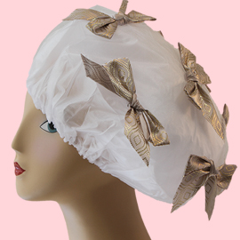 845 - Feathers, Shower Cap