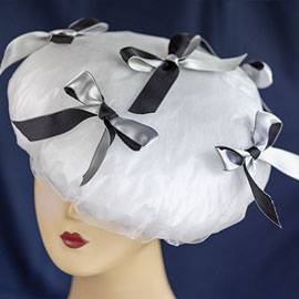 Designer Shower Caps - 116 - Pure Sparkle (ribbon bow)
