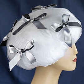 Designer Shower Caps - 116 - Pure Sparkle (ribbon bow)